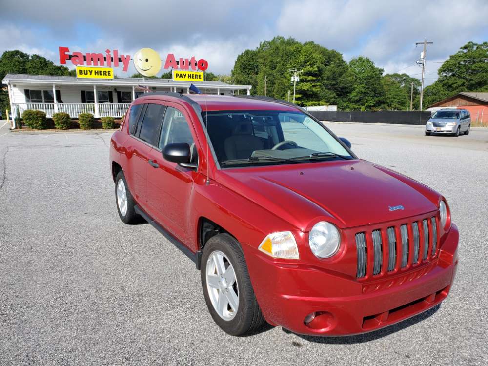 Jeep Compass 2008 Red
