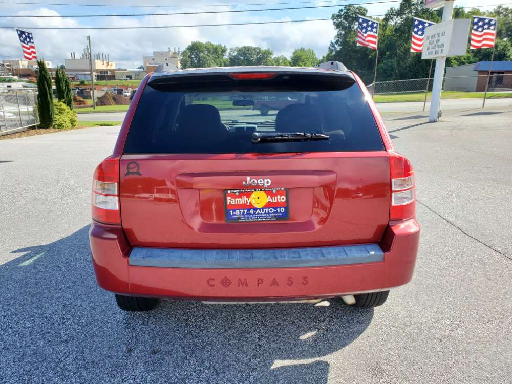Jeep Compass 2008 Red