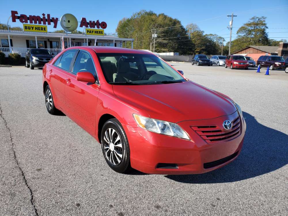 Toyota Camry 2008 Red