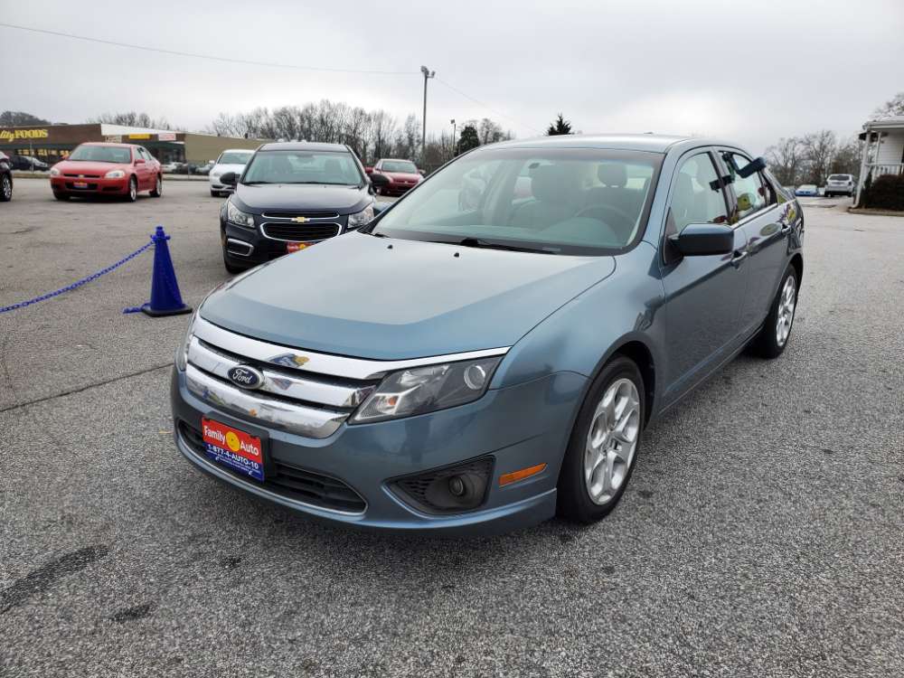Ford Fusion 2011 Blue