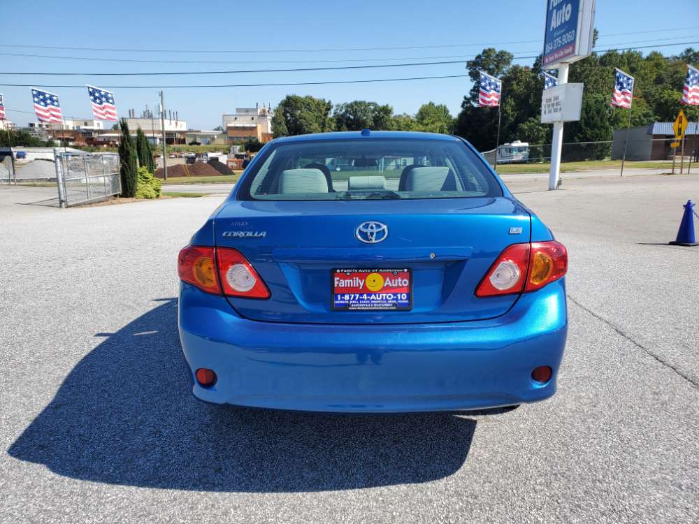 Toyota Corolla 2010 Blue