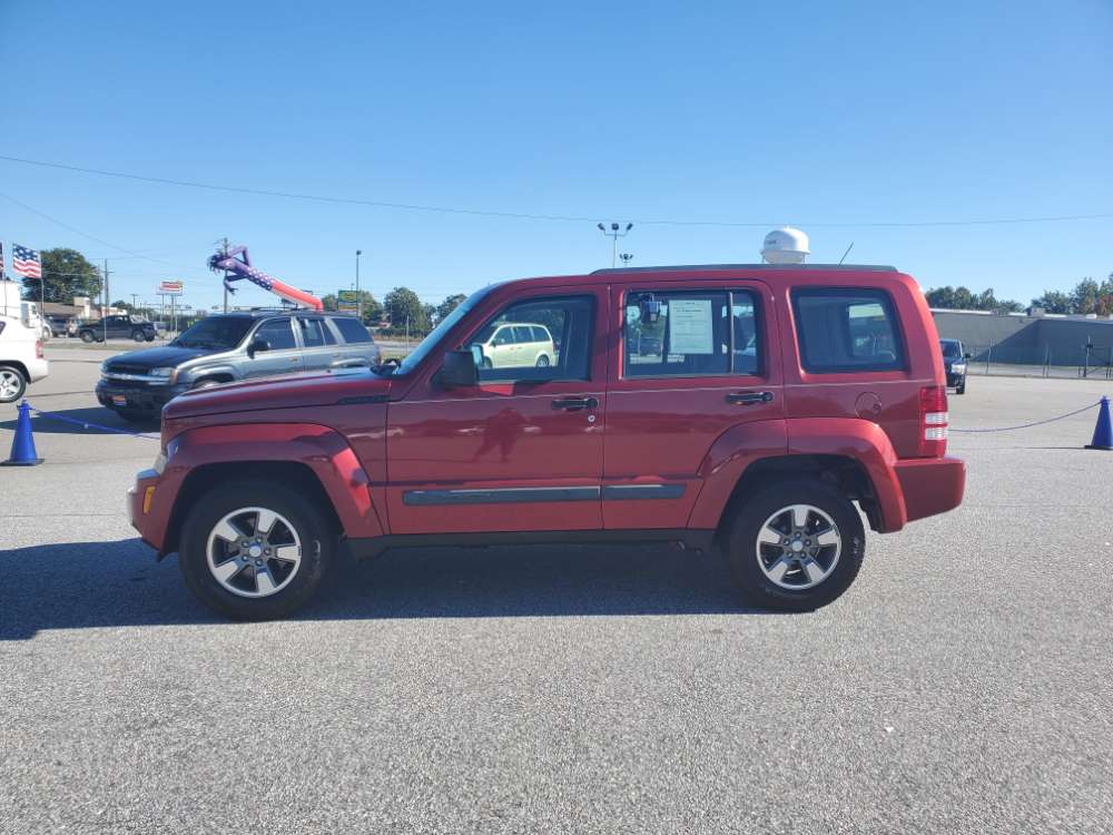 Jeep Liberty 2008 Red