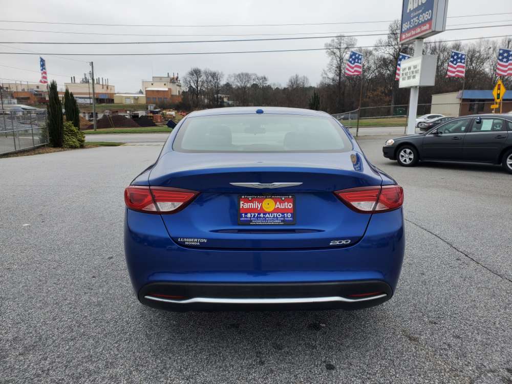 Chrysler 200 2015 Blue