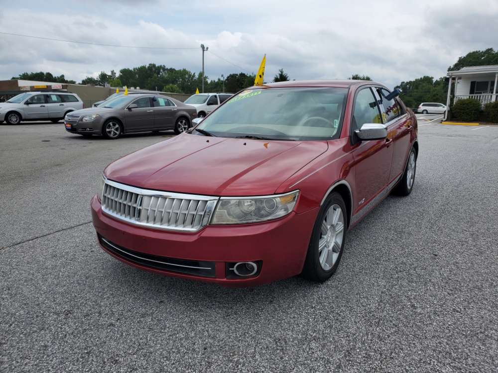 Lincoln MKZ 2008 Red