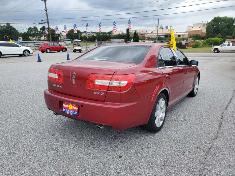 Lincoln MKZ 2008 Red