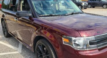 Ford Flex 2017 Burgundy / Black